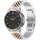 Per Huawei Watch 4/4 Pro cinturino in acciaio inossidabile con cinque perline (oro rosa argento) Per Huawei Watch 4/4 Pro cinturino in acciaio inossidabile con cinque perline (oro rosa argento)