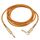 TC048GFY Cavo audio da 6,35 mm maschio dritto a gomito per chitarra elettrica, lunghezza: 3 m