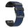 Per Garmin Fenix 7 Pro 26mm Fibbia a vite Diamond Texture Cinturino in silicone a due colori (blu scuro + nero) Per Garmin Fenix 7 Pro 26mm Fibbia a vite Diamond Texture Cinturino in silicone a due colori (blu scuro + nero)