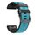 Per Garmin Fenix 7 Pro 26mm Fibbia a vite Diamond Texture Cinturino in silicone a due colori (cielo blu + nero) Per Garmin Fenix 7 Pro 26mm Fibbia a vite Diamond Texture Cinturino in silicone a due colori (cielo blu + nero)