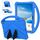 Per Google Pixel Tablet 11 2023 Custodia per tablet antiurto EVA con supporto (blu) Per Google Pixel Tablet 11 2023 Custodia per tablet antiurto EVA con supporto (blu)