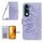 Per vivo Y04 4G / Y29s 5G Custodia in pelle con stampa a fiore di sole e cordino (viola) Per vivo Y04 4G / Y29s 5G Custodia in pelle con stampa a fiore di sole e cordino (viola)