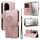 Per Honor 300 Pro / 300 Ultra Custodia in pelle con motivo in rilievo a forma di dente di leone (oro rosa) Per Honor 300 Pro / 300 Ultra Custodia in pelle con motivo in rilievo a forma di dente di leone (oro rosa)
