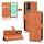 Per Samsung Galaxy S25 Edge 5G Custodia in pelle magnetica con effetto pelle (marrone) Per Samsung Galaxy S25 Edge 5G Custodia in pelle magnetica con effetto pelle (marrone)