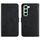 Custodia a libro in pelle con motivo a farfalla per Infinix Hot 50 5G (nera) Custodia a libro in pelle con motivo a farfalla per Infinix Hot 50 5G (nera)
