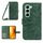 Custodia a libro in pelle con stampa a fiore di sole per Infinix Hot 50 Pro 4G con cordino (verde) Custodia a libro in pelle con stampa a fiore di sole per Infinix Hot 50 Pro 4G con cordino (verde)