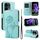 Per OPPO Reno13 Global Dandelion Embossed Pattern Flip Custodia in pelle per telefono (verde)