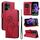 Per OPPO Reno13 Global Dandelion Embossed Pattern Flip Custodia in pelle per telefono (rosso) Per OPPO Reno13 Global Dandelion Embossed Pattern Flip Custodia in pelle per telefono (rosso)
