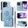 Per OPPO Reno13 Pro Custodia per telefono in pelle con motivo in rilievo a forma di dente di leone (blu cielo) Per OPPO Reno13 Pro Custodia per telefono in pelle con motivo in rilievo a forma di dente di leone (blu cielo)