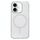 Per iPhone 16 Plus Custodia per telefono MagSafe sottile in PC trasparente (rosa)
