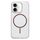 Per iPhone 16 Plus Custodia per telefono MagSafe sottile in PC trasparente e colorata (marrone)