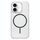 Per iPhone 16 Plus Custodia per telefono MagSafe sottile in PC trasparente (nero)