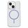 Per iPhone 15 Custodia per telefono MagSafe sottile in PC trasparente (viola) Per iPhone 15 Custodia per telefono MagSafe sottile in PC trasparente (viola)