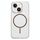 Per iPhone 15 Custodia per telefono MagSafe sottile in PC trasparente (marrone) Per iPhone 15 Custodia per telefono MagSafe sottile in PC trasparente (marrone)