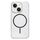 Per iPhone 15 Custodia per telefono MagSafe sottile in PC trasparente (nero) Per iPhone 15 Custodia per telefono MagSafe sottile in PC trasparente (nero)