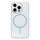 Per iPhone 14 Pro Custodia per telefono MagSafe sottile in PC trasparente (blu)