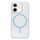 Per iPhone 12 / 12 Pro Custodia per telefono MagSafe sottile in PC trasparente (blu) Per iPhone 12 / 12 Pro Custodia per telefono MagSafe sottile in PC trasparente (blu)