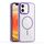 Per iPhone 12 Star Shield Thin Circle MagSafe Custodia per telefono (viola) Per iPhone 12 Star Shield Thin Circle MagSafe Custodia per telefono (viola)