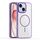 Per iPhone 15 Star Shield Thin Circle MagSafe Custodia per telefono (viola) Per iPhone 15 Star Shield Thin Circle MagSafe Custodia per telefono (viola)
