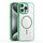 Per iPhone 15 Pro Star Shield Thin Circle MagSafe Custodia per telefono (verde) Per iPhone 15 Pro Star Shield Thin Circle MagSafe Custodia per telefono (verde)