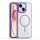 Per iPhone 15 Plus Star Shield Thin Circle MagSafe Custodia per telefono (viola) Per iPhone 15 Plus Star Shield Thin Circle MagSafe Custodia per telefono (viola)