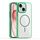 Per iPhone 15 Plus Star Shield Thin Circle MagSafe Custodia per telefono (verde) Per iPhone 15 Plus Star Shield Thin Circle MagSafe Custodia per telefono (verde)