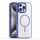 Per iPhone 15 Pro Max Star Shield Thin Circle MagSafe Custodia per telefono (blu) Per iPhone 15 Pro Max Star Shield Thin Circle MagSafe Custodia per telefono (blu)