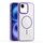 Per iPhone 16 Plus Star Shield Thin Circle MagSafe Custodia per telefono (viola) Per iPhone 16 Plus Star Shield Thin Circle MagSafe Custodia per telefono (viola)