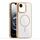 Per iPhone 16e Star Shield Thin Circle MagSafe Custodia per telefono (oro deserto) Per iPhone 16e Star Shield Thin Circle MagSafe Custodia per telefono (oro deserto)