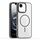 Per iPhone 16e Star Shield Thin Circle MagSafe Custodia per telefono (Nero) Per iPhone 16e Star Shield Thin Circle MagSafe Custodia per telefono (Nero)