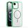 Per iPhone 16e Custodia per telefono MagSafe sottile Star Shield Circle (verde) Per iPhone 16e Custodia per telefono MagSafe sottile Star Shield Circle (verde)