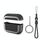 Per AirPods Pro 2 AhaStyle JY09 Custodia con doppio cordino in TPU+alluminio Custodia personalizzata (nero) Per AirPods Pro 2 AhaStyle JY09 Custodia con doppio cordino in TPU+alluminio Custodia personalizzata (nero)