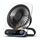 Ventilatore da parete da tavolo a 199 velocità con maniglia, luce, aromaterapia, cotone (nero trasparente) Ventilatore da parete da tavolo a 199 velocità con maniglia, luce, aromaterapia, cotone (nero trasparente)