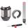 Per Dyson Airwrap HS01 HS05 Hair Styler Filtro Interno Parti di Riparazione, Specifiche: Filtro Interno + Spazzola di Pulizia Per Dyson Airwrap HS01 HS05 Hair Styler Filtro Interno Parti di Riparazione, Specifiche: Filtro Interno + Spazzola di Pulizia
