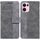 Per OPPO Reno13 Pro Custodia per telefono in pelle con motivo geometrico in rilievo globale (grigio) Per OPPO Reno13 Pro Custodia per telefono in pelle con motivo geometrico in rilievo globale (grigio)