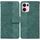 Per OPPO Reno13 Pro Custodia per telefono in pelle con motivo geometrico in rilievo globale (verde) Per OPPO Reno13 Pro Custodia per telefono in pelle con motivo geometrico in rilievo globale (verde)