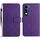 Per vivo Y04 4G / Y29s 5G Custodia in pelle con trama a griglia rombica (viola) Per vivo Y04 4G / Y29s 5G Custodia in pelle con trama a griglia rombica (viola)