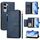 Per vivo Y29s 5G / Y04 4G Global Multi-Card Slots Zipper Wallet Custodia per telefono in pelle (blu) Per vivo Y29s 5G / Y04 4G Global Multi-Card Slots Zipper Wallet Custodia per telefono in pelle (blu)