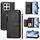 Per Honor X8c 4G Multi-Card Slots Zipper Wallet Custodia in pelle per telefono (nero) Per Honor X8c 4G Multi-Card Slots Zipper Wallet Custodia in pelle per telefono (nero)