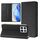 Per Honor X8c 4G RC01 Custodia per telefono in pelle RFID con ventosa magnetica a doppia piega (nera) Per Honor X8c 4G RC01 Custodia per telefono in pelle RFID con ventosa magnetica a doppia piega (nera)
