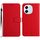 Per Tecno Spark 30 5G Custodia in pelle con trama a griglia rombica (rosso)