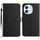 Per Tecno Spark 30 5G Custodia in pelle con trama a griglia rombica (nero)