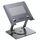 Supporto in metallo per dissipazione del calore per laptop Lenovo Thinkplus ZJA7 con rotazione a 360 gradi (grigio) Supporto in metallo per dissipazione del calore per laptop Lenovo Thinkplus ZJA7 con rotazione a 360 gradi (grigio)