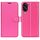 Per vivo Y04 / Y29s Custodia per telefono in pelle con texture Litchi orizzontale con supporto (rosso rosa) Per vivo Y04 / Y29s Custodia per telefono in pelle con texture Litchi orizzontale con supporto (rosso rosa)