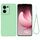 Per OPPO Reno13 F 4G / 5G Custodia antiurto in silicone liquido di colore puro (verde) Per OPPO Reno13 F 4G / 5G Custodia antiurto in silicone liquido di colore puro (verde)