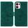 Per OPPO Reno13 Pro Custodia per telefono in pelle goffrata con motivo a farfalla rosa (verde) Per OPPO Reno13 Pro Custodia per telefono in pelle goffrata con motivo a farfalla rosa (verde)