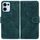 Per OPPO Reno13 Custodia per telefono in pelle con motivo a rilievo tigre globale (verde) Per OPPO Reno13 Custodia per telefono in pelle con motivo a rilievo tigre globale (verde)