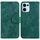 Per OPPO Reno13 Global Little Tiger Custodia in pelle goffrata per telefono (verde) Per OPPO Reno13 Global Little Tiger Custodia in pelle goffrata per telefono (verde)
