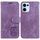 Per OPPO Reno13 Global Little Tiger Custodia in pelle goffrata per telefono (viola) Per OPPO Reno13 Global Little Tiger Custodia in pelle goffrata per telefono (viola)