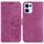 Per OPPO Reno13 Global Little Tiger Custodia in pelle goffrata per telefono (rosso rosa) Per OPPO Reno13 Global Little Tiger Custodia in pelle goffrata per telefono (rosso rosa)